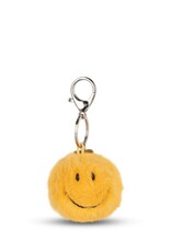 Bon Ton Toys Smiley Keychain ECO Fuzzy - 5,5 cm Yellow