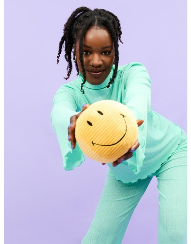 Bon Ton Toys Smiley ECO Corduroy - 13 cm Yellow