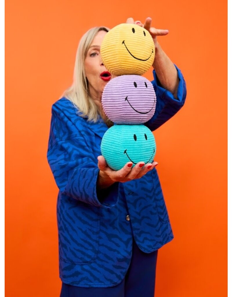 Bon Ton Toys Smiley ECO Fuzzy - 13 cm Bright Purple
