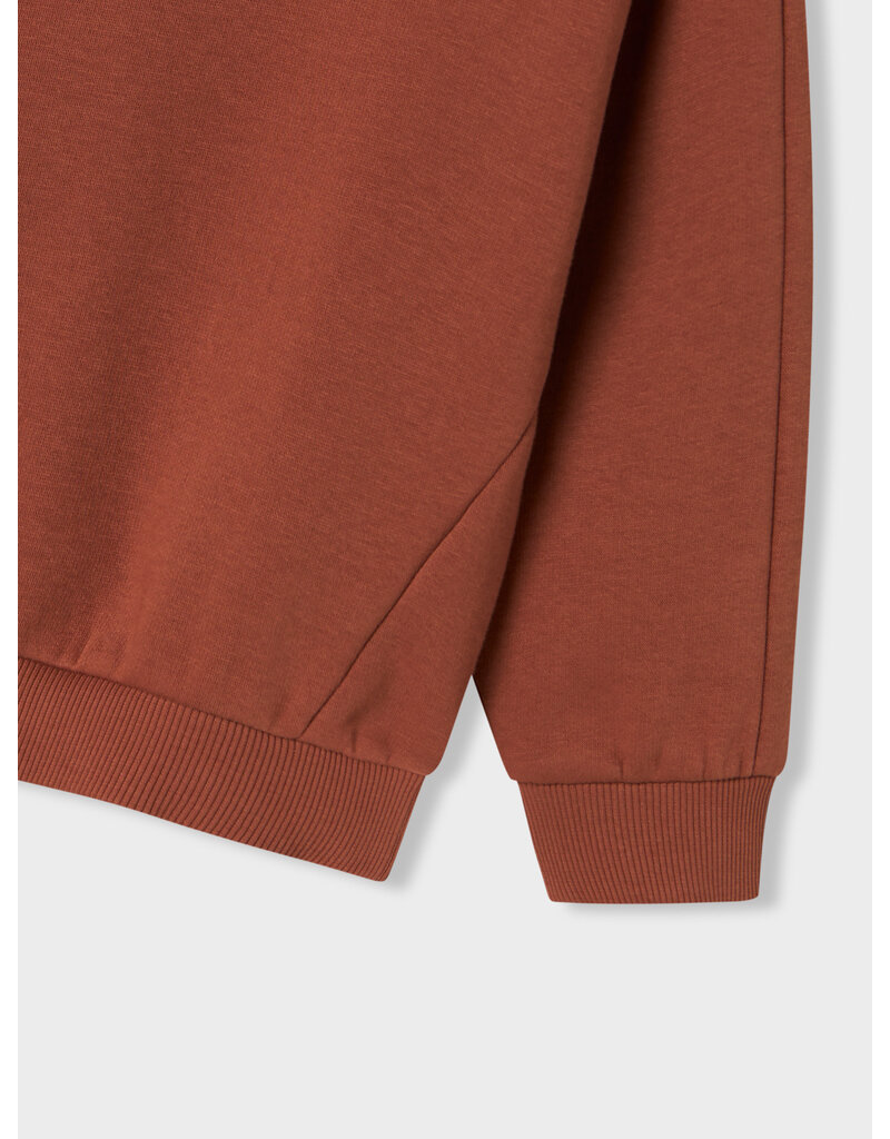 name it Mokian Sweater Carob Brown
