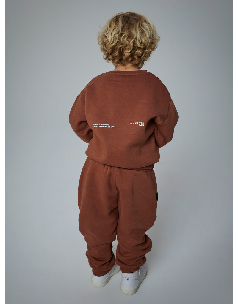 name it Mokian Sweater Carob Brown