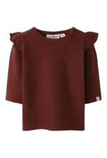 Lil' Atelier Thora Slim Top Hot Chocolat