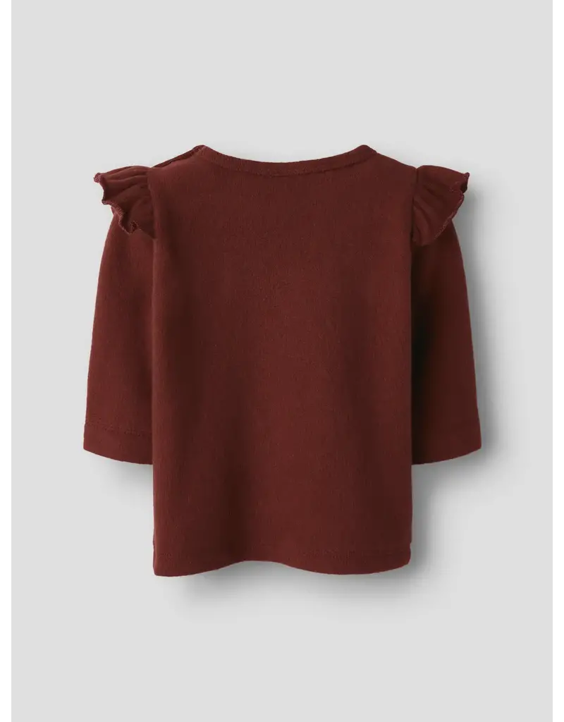 Lil' Atelier Thora Slim Top Hot Chocolat