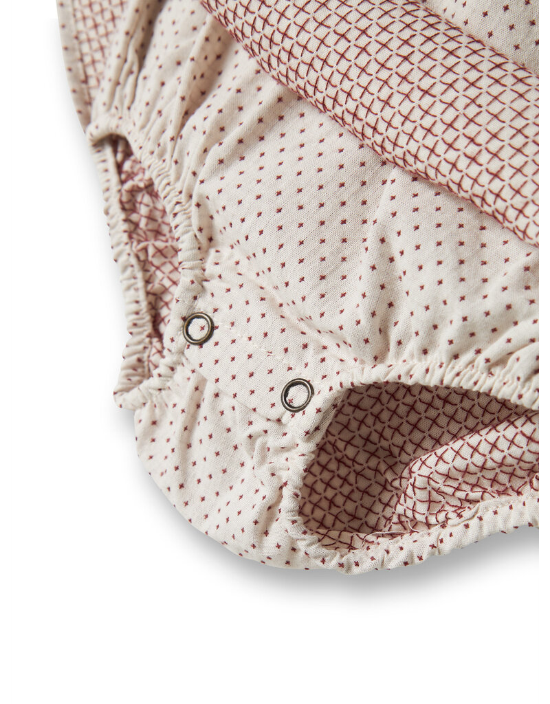 Lil' Atelier Olena Loose Body Dress Pastel Parchment