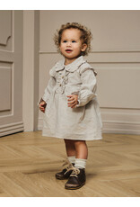 Lil' Atelier Olena Loose Body Dress Pastel Parchment