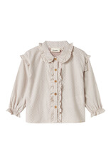 Lil' Atelier Olena Loose Shirt Pastel Parchment