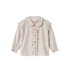 Lil' Atelier Olena Loose Shirt Pastel Parchment