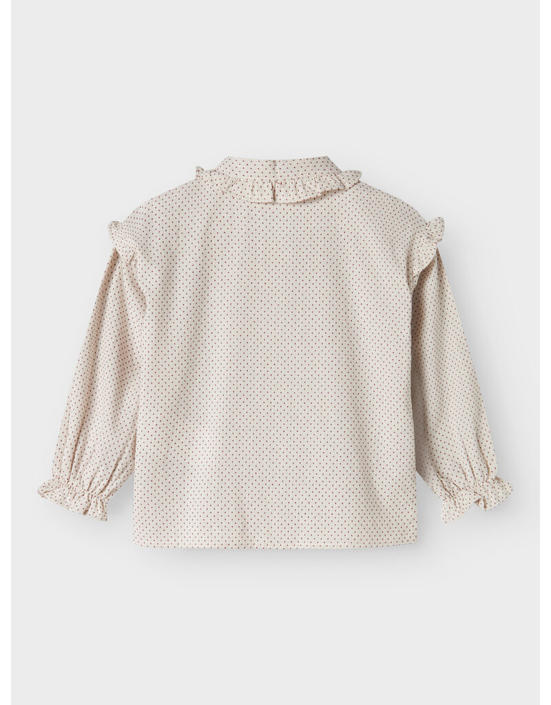 Lil' Atelier Olena Loose Shirt Pastel Parchment