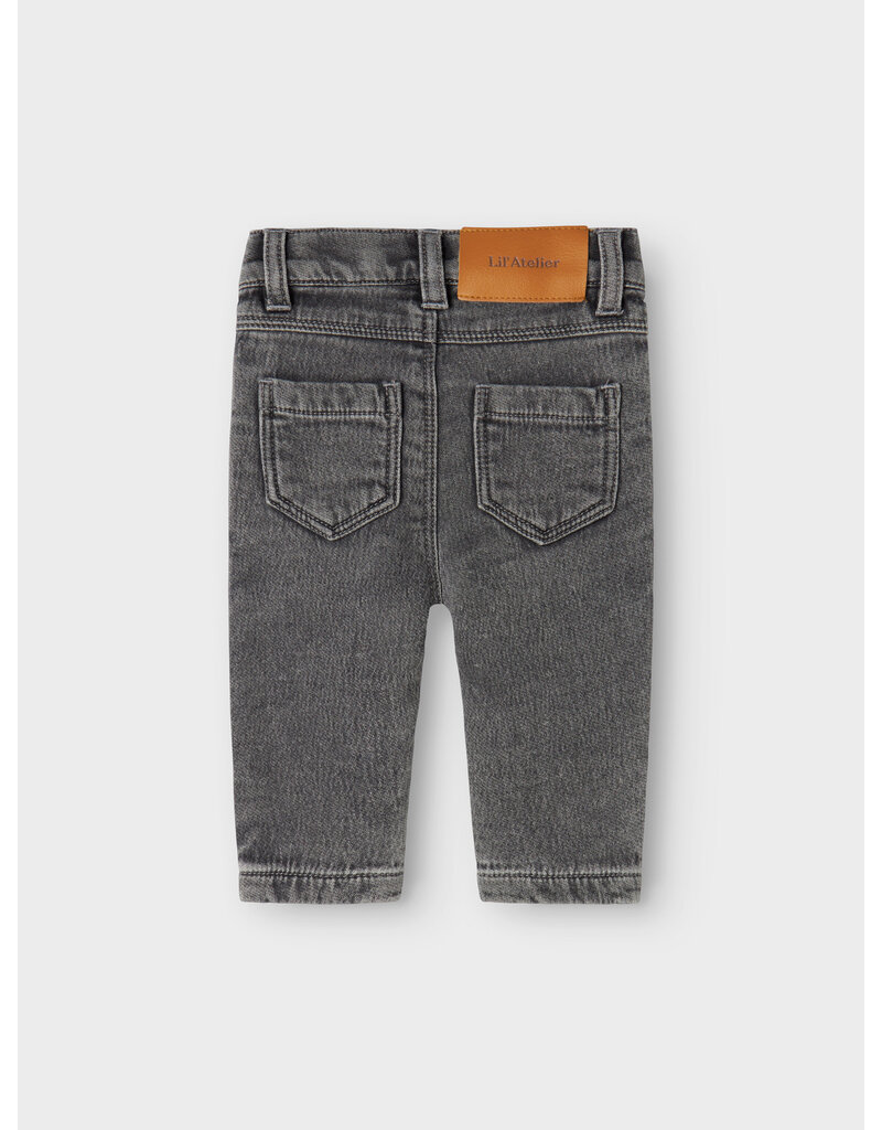 Lil' Atelier Nadie Reg Jeans Medium Grey Denim