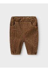 Lil' Atelier Osmund Loose Cord Pants Sepia Tint