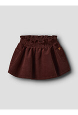 Lil' Atelier Obert Cord Skirt Hot Chocolate