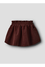 Lil' Atelier Obert Cord Skirt Hot Chocolate