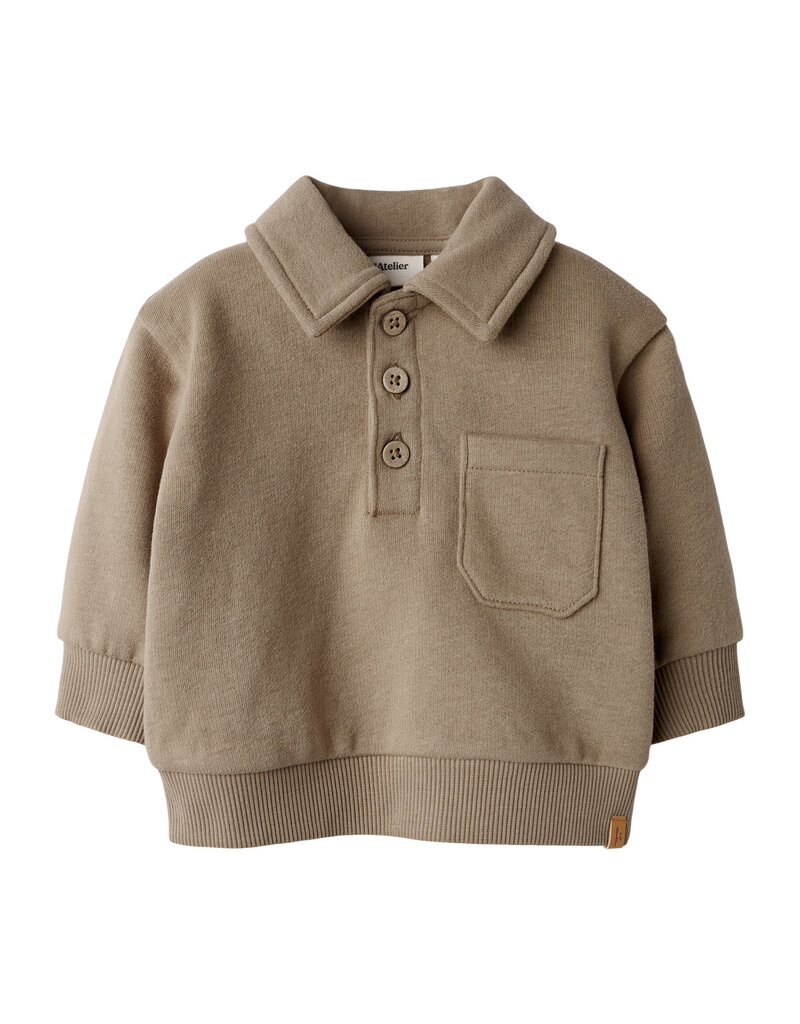 Lil' Atelier London Roa Loose Sweater Sepia Tint