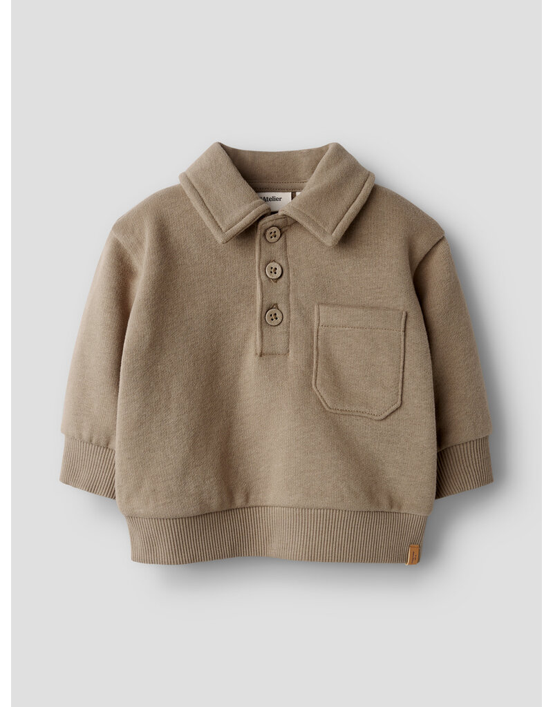 Lil' Atelier London Roa Loose Sweater Sepia Tint