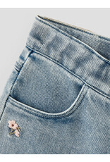 Lil' Atelier Darlee Loose Jeans Medium Blue Denim Flower