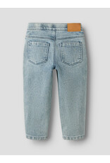 Lil' Atelier Darlee Loose Jeans Medium Blue Denim Flower