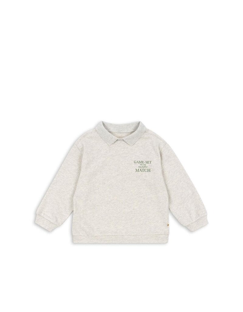 Konges Sløjd Spotty Polo Off White Melange