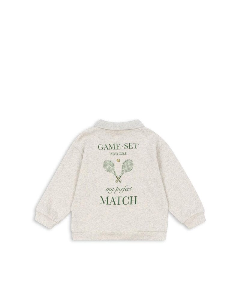 Konges Sløjd Spotty Polo Off White Melange