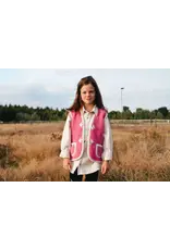 We Are Wovens Bodywarmer Bubble Tea Pink