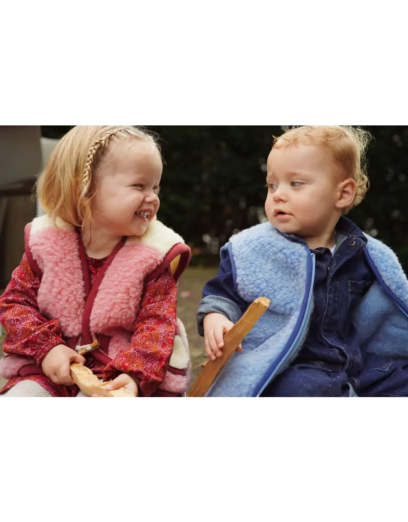 We Are Wovens Bodywarmer Red Velvet