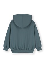 Gray Label Hooded Cardigan Blue Grey