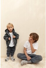 Gray Label Hooded Cardigan Blue Grey