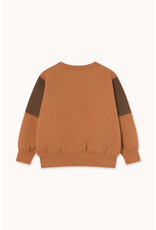 Tinycottons Tiny Color Block Sweatshirt Light Brown