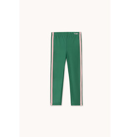 Tinycottons Tiny Logo Shiny Leggings Dark Green