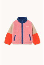 Tinycottons Color Block Polar Sherpa Jacket Dark Blue