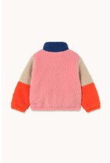 Tinycottons Color Block Polar Sherpa Jacket Dark Blue