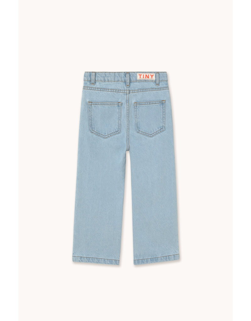 Tinycottons Daisies Jeans  light blue denim