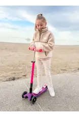 Micro Step Maxi Micro inklapbaar LED paars roze Neon