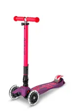 Micro Step Maxi Micro inklapbaar LED paars roze Neon