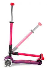 Micro Step Maxi Micro inklapbaar LED paars roze Neon