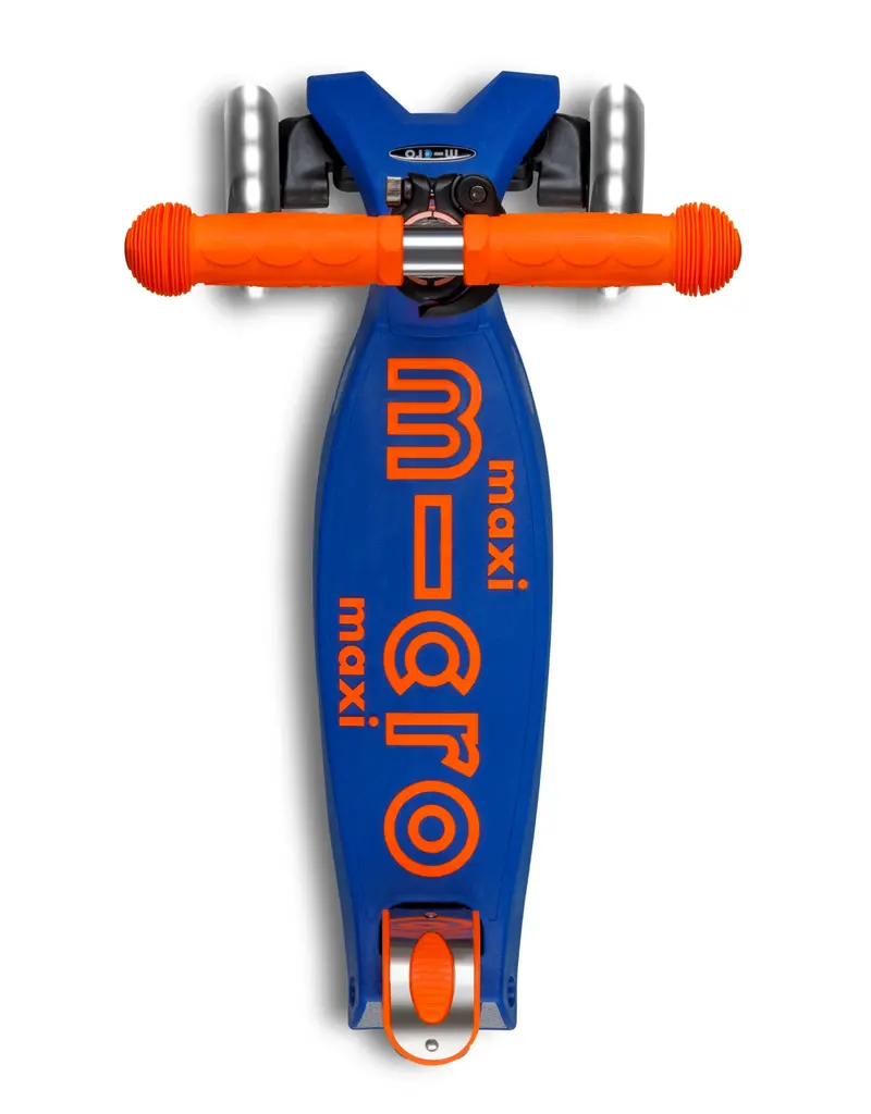 Micro Step Maxi Micro inklapbaar LED blauw oranje Neon