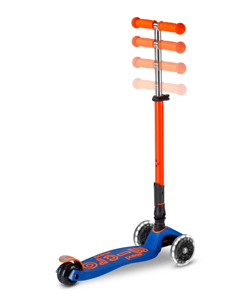 Micro Step Maxi Micro inklapbaar LED blauw oranje Neon