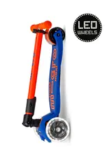 Micro Step Maxi Micro inklapbaar LED blauw oranje Neon