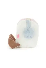 Jellycat Amuseables Toastie Pink and White Marshmallows