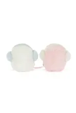 Jellycat Amuseables Toastie Pink and White Marshmallows