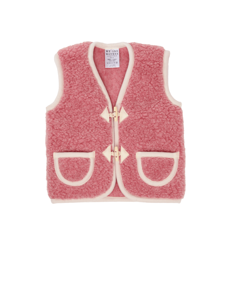 We Are Wovens Bodywarmer Bubble Tea Pink