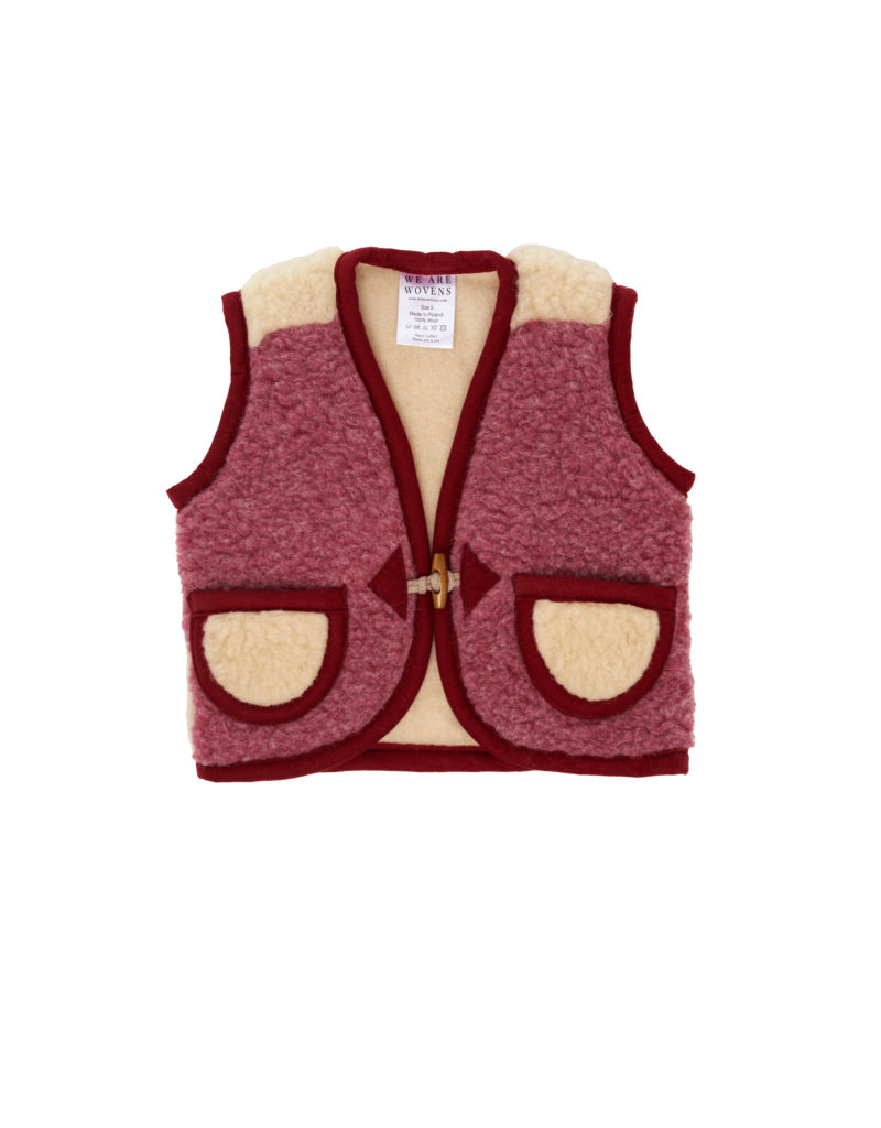 We Are Wovens Bodywarmer Red Velvet