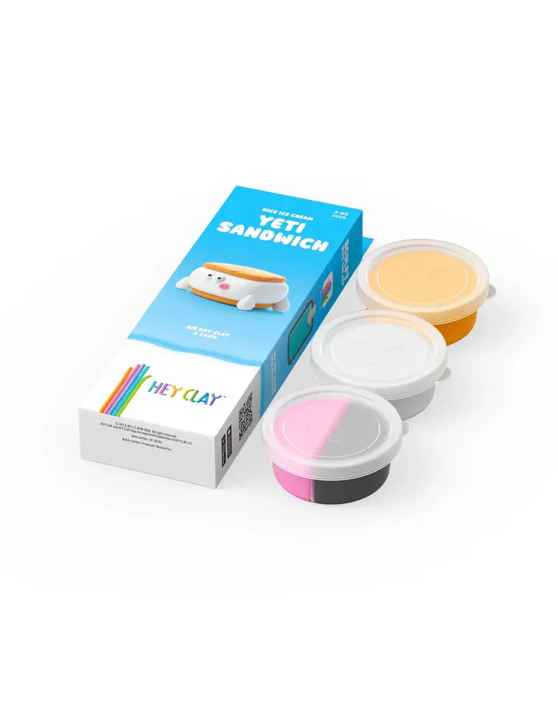 HeyClay Nice Ice Cream, Yeti Sandwich - 3 cans