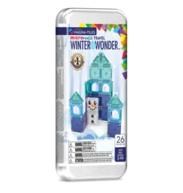 MAGNA-TILES Winter Wonder 26-piece Travel Set