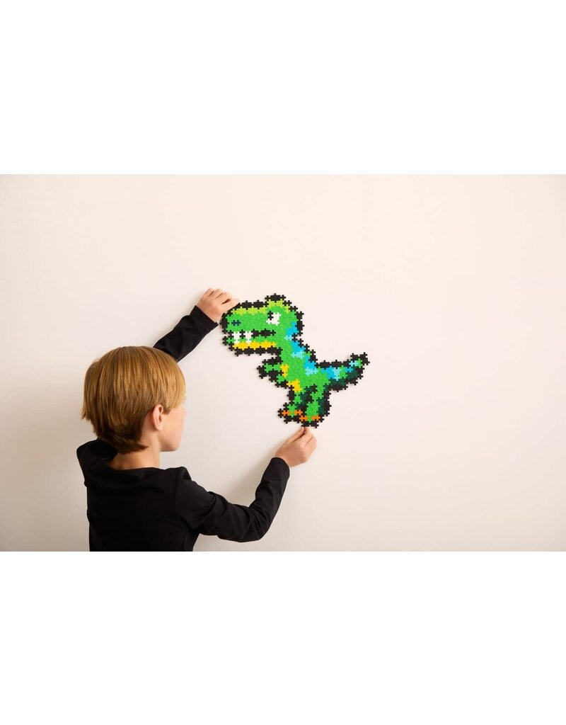Plus Plus Puzzle By Number T-Rex 250 Pcs