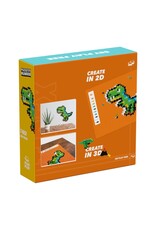 Plus Plus Puzzle By Number T-Rex 250 Pcs