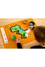 Plus Plus Puzzle By Number T-Rex 250 Pcs