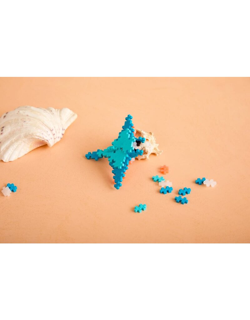 Plus Plus Manta Ray: 100 stuks Tube