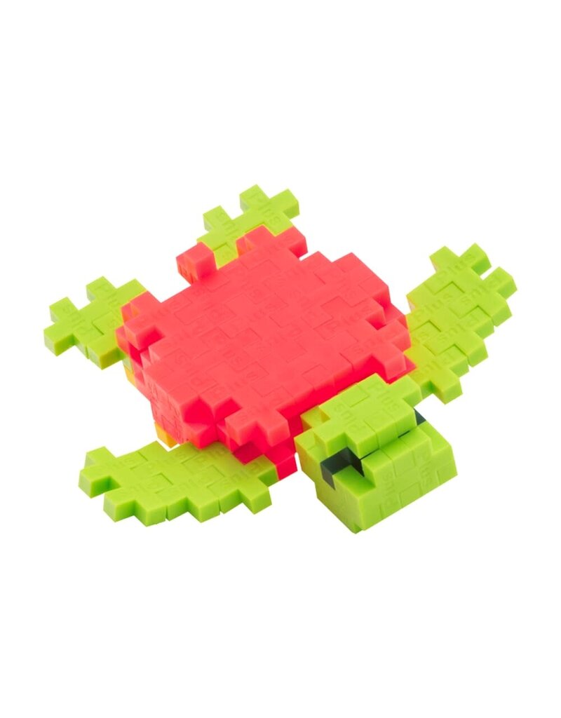 Plus Plus Zeeschildpand: 100 stuks Tube