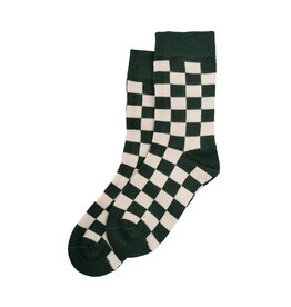 minipop Bamboo Check Emerald Green