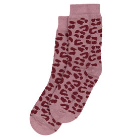 minipop Bamboo Wild Socks Pale Pink Leo
